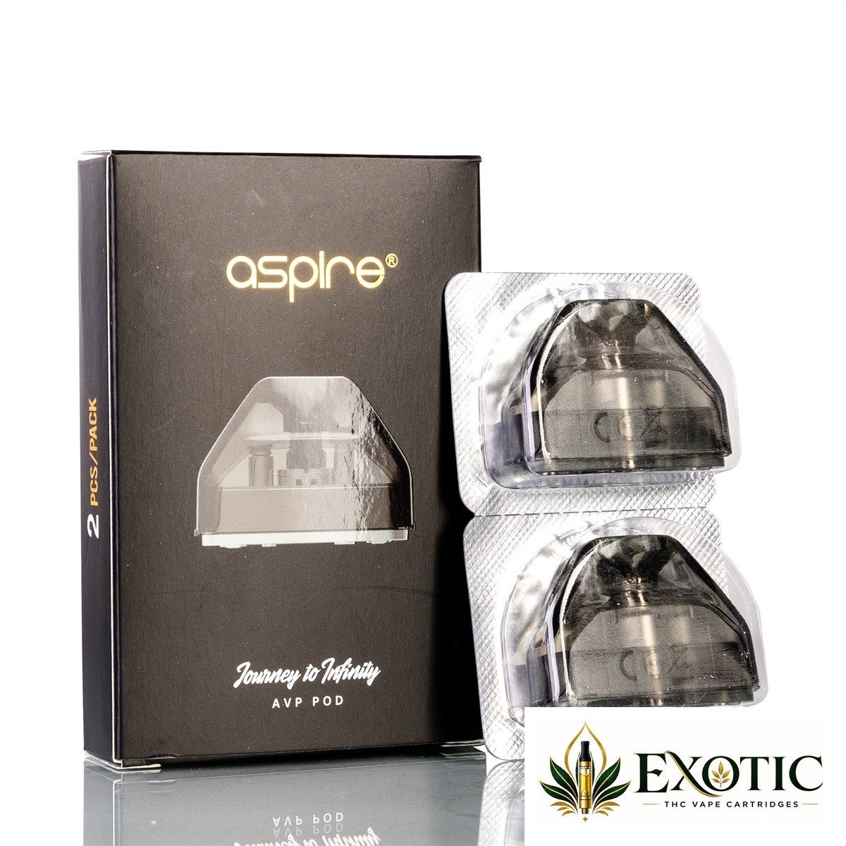 Aspire AVP Pod Cartridge - Pack of 2