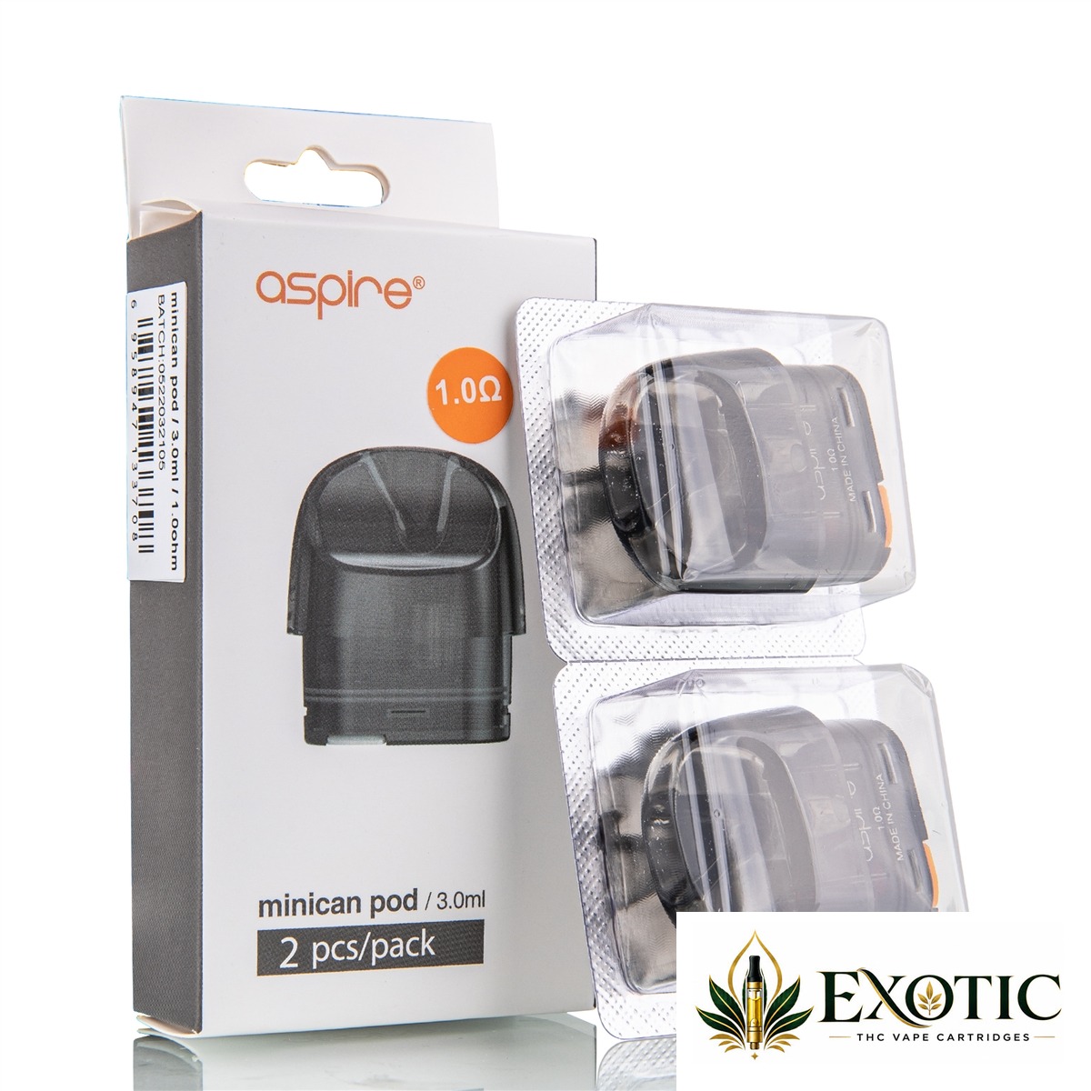 Aspire Minican Pod Cartridge - Pack of 2