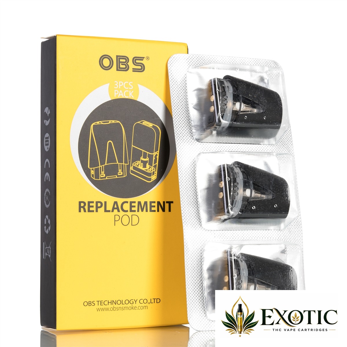 OBS Prow Cartridge - Pack of 3