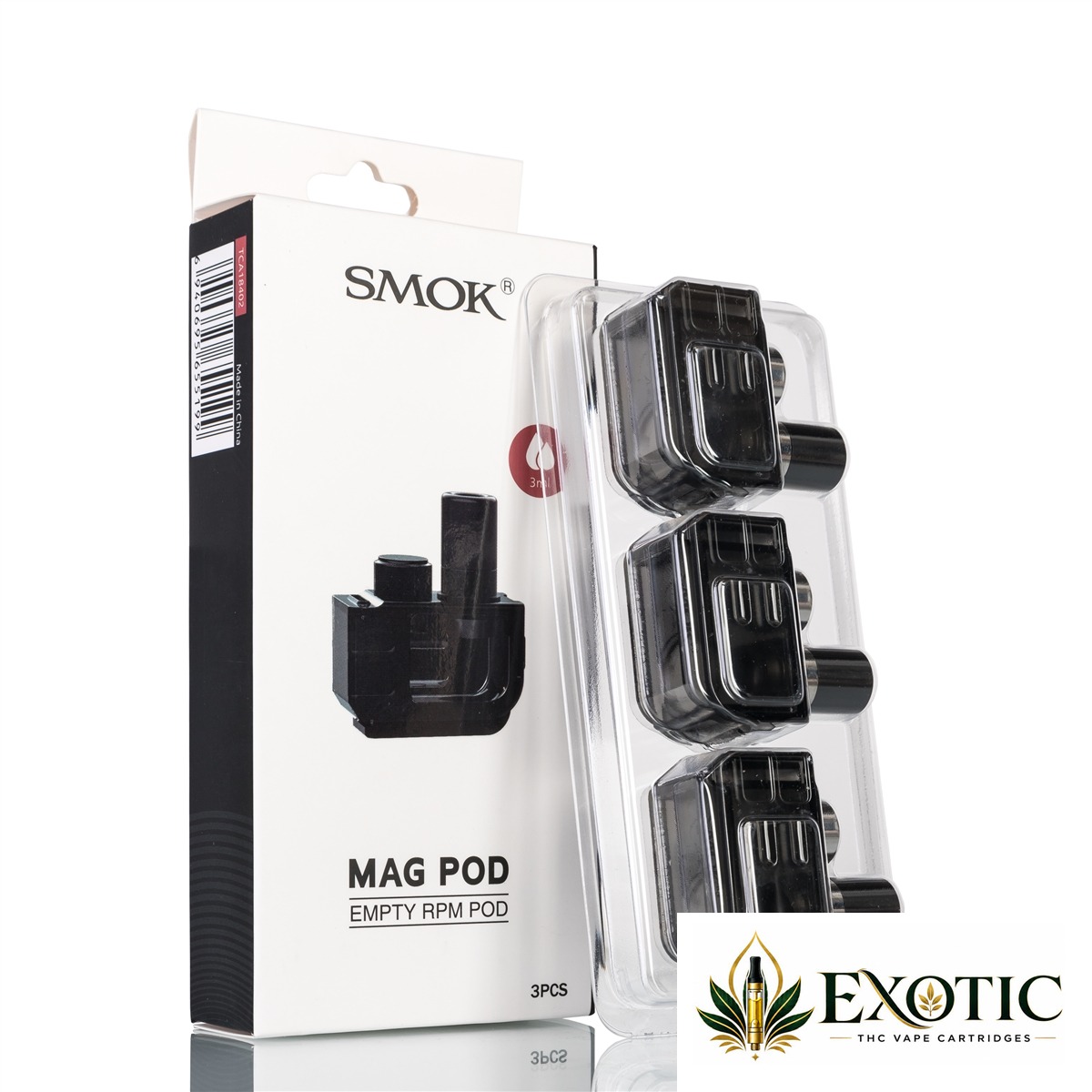 SMOK MAG POD Empty Pod Cartridge - Pack of 3