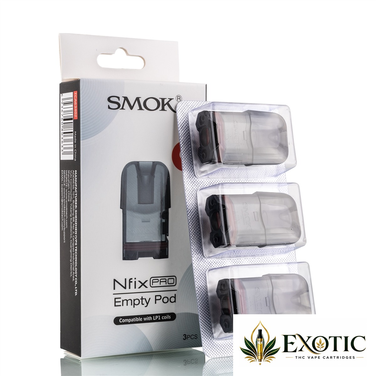 SMOK NFIX Pro Empty Pod Cartridge - Pack of 3