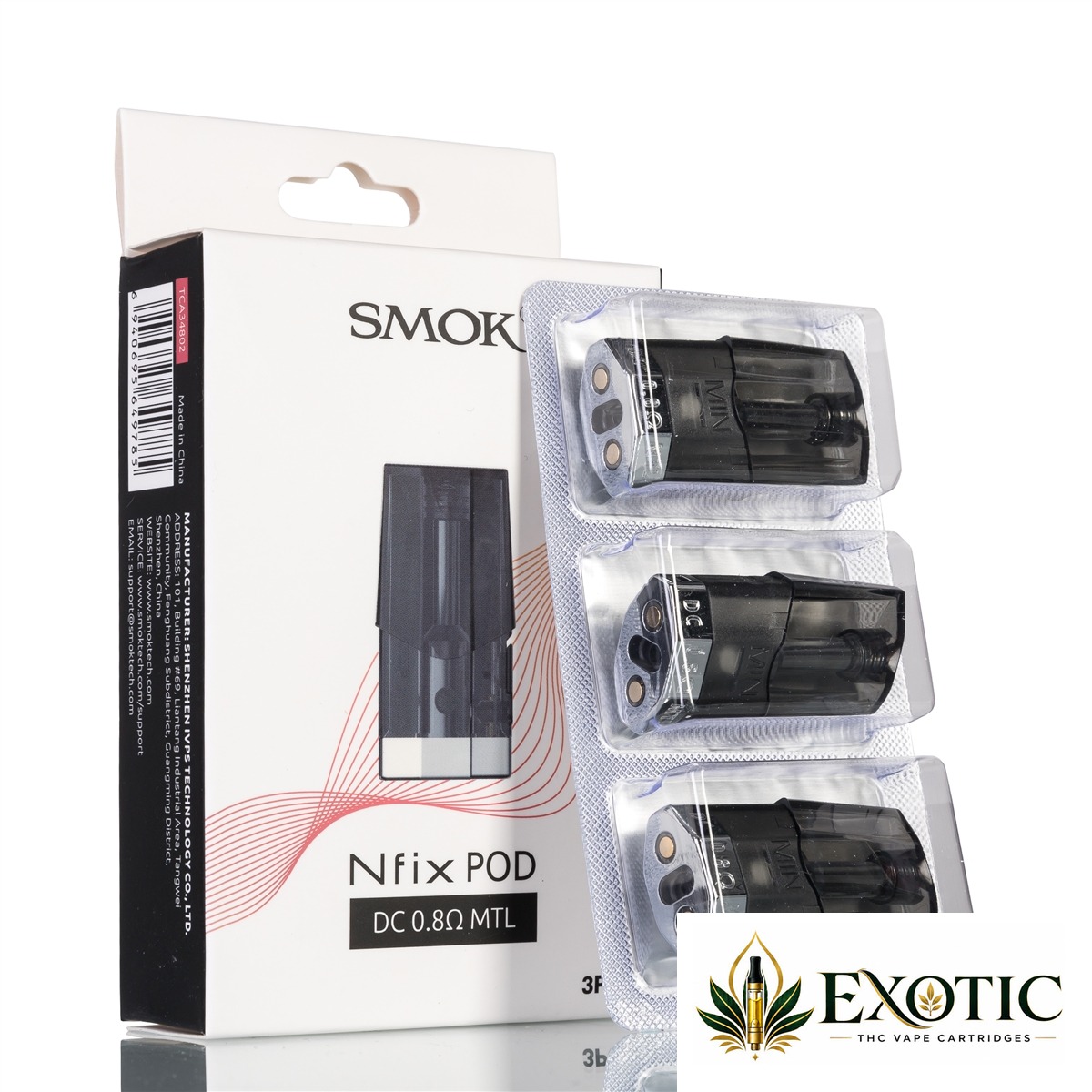 SMOK Nfix Pod Cartridge - Pack of 3