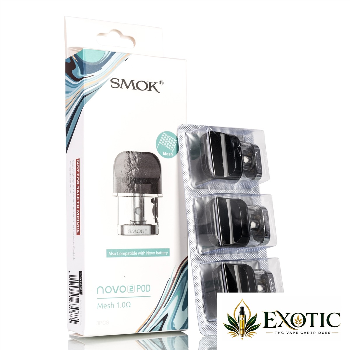 SMOK Novo 2 Pod Cartridge - Pack of 3