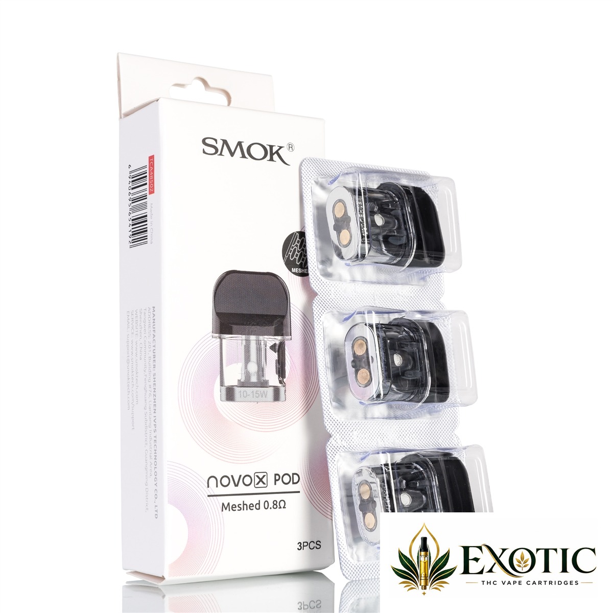 SMOK Novo X Pod Cartridge - Pack of 3