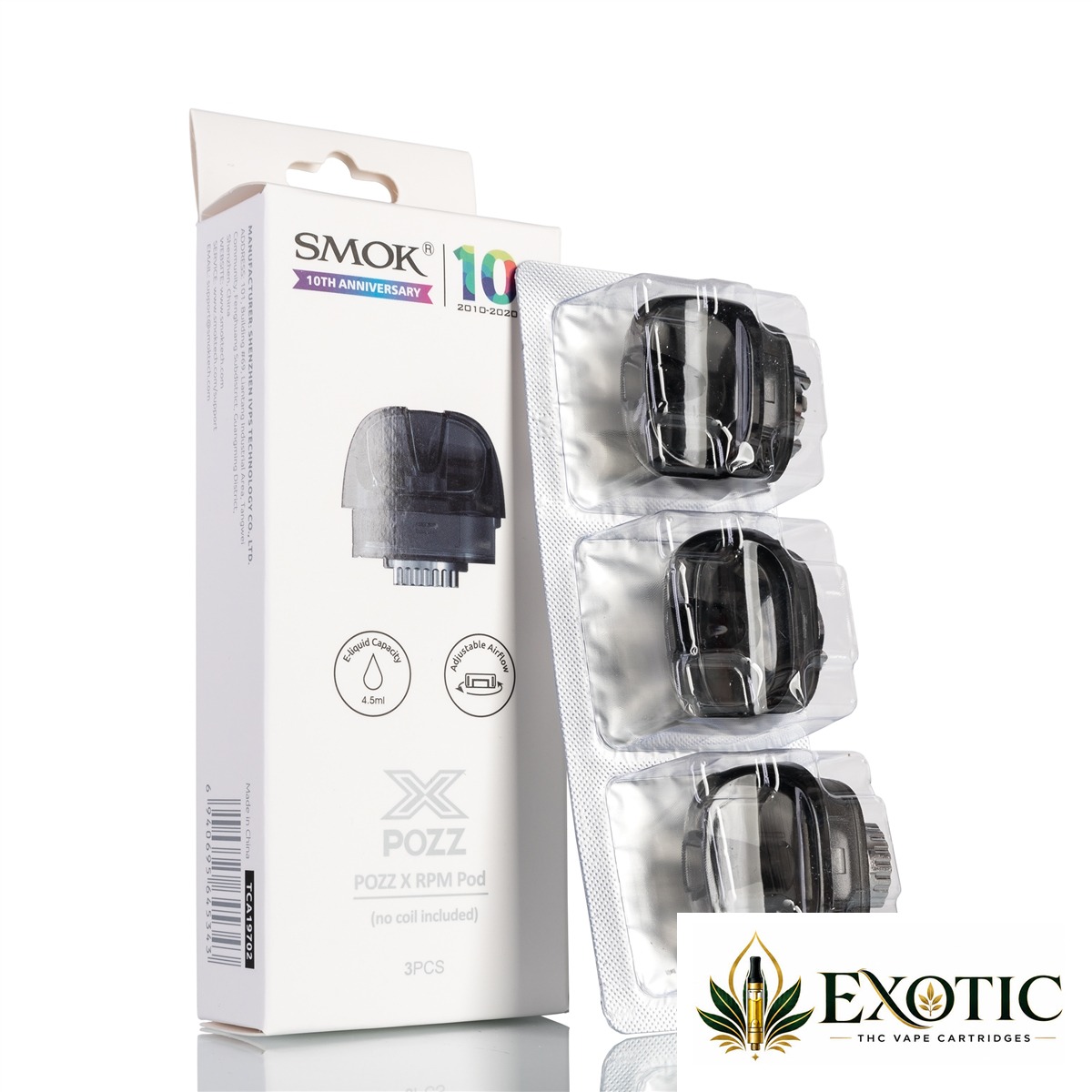 SMOK POZZ X Empty Pod Cartridge - Pack of 3