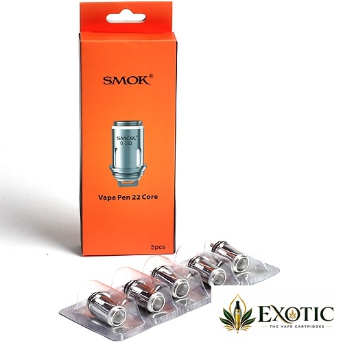 SMOKTech Vape Pen 22 Replacement Coil - Pack of 5