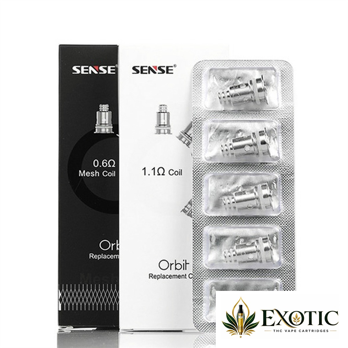 Sense Orbit Replacement Coil - Pack of 5