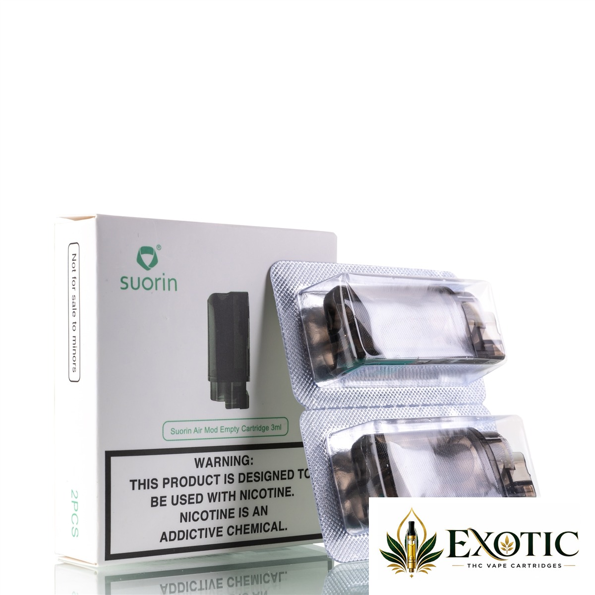 Suorin Air Pod Mod Empty Cartridge - Pack of 2