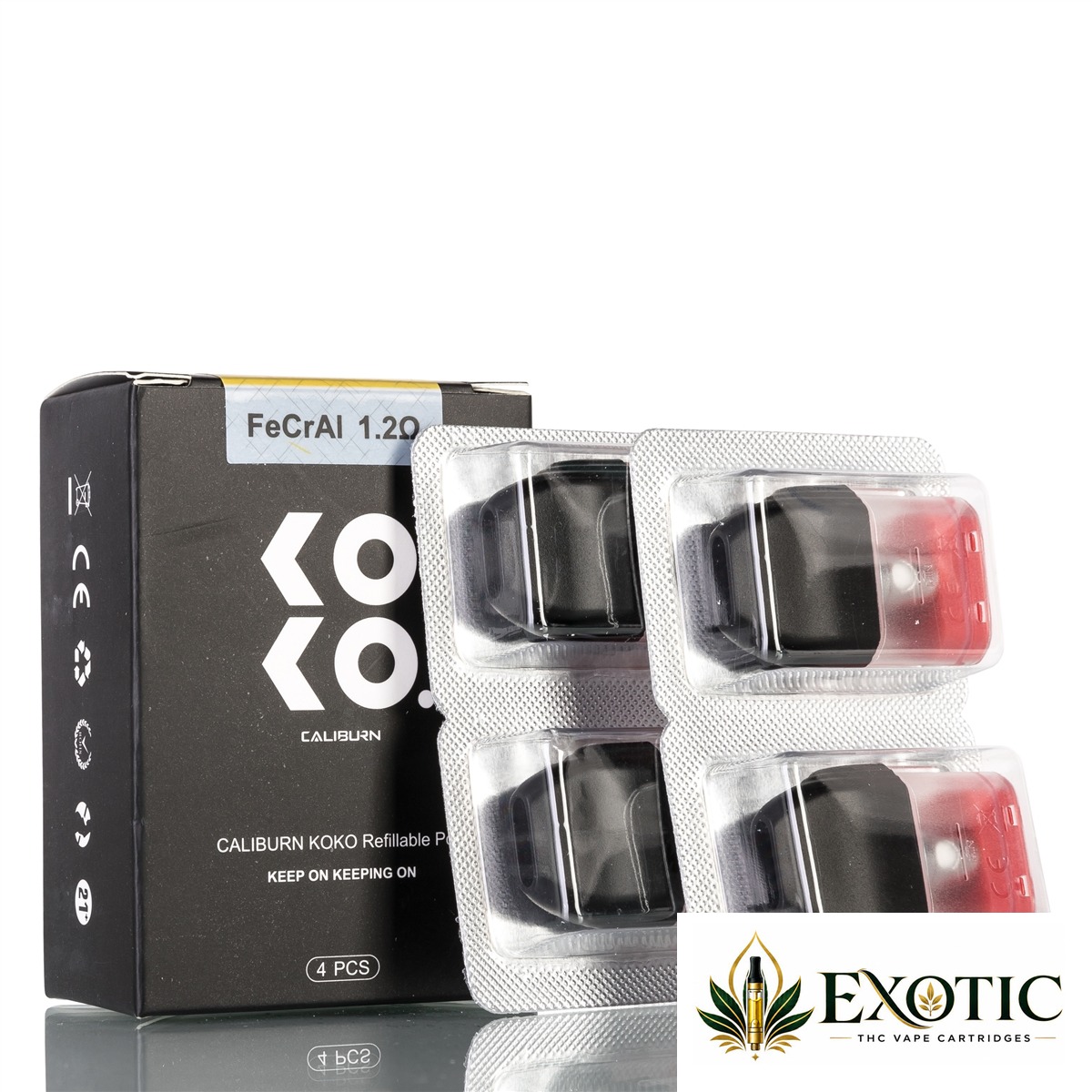 Uwell Caliburn KOKO Cartridge - Pack of 4