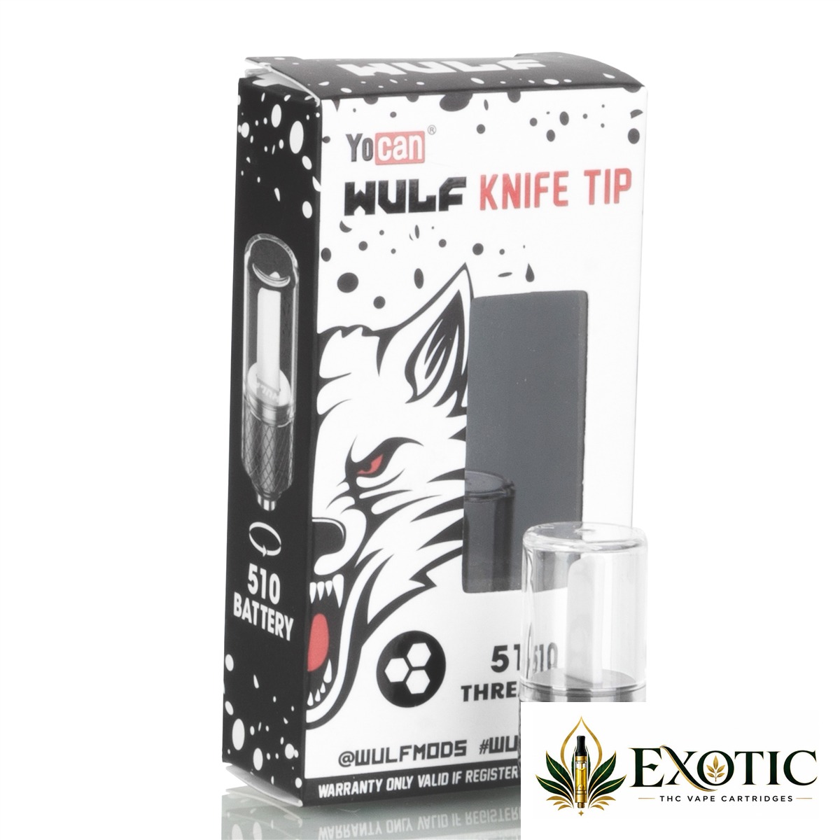 Wulf Knife Tip 510 by Yocan